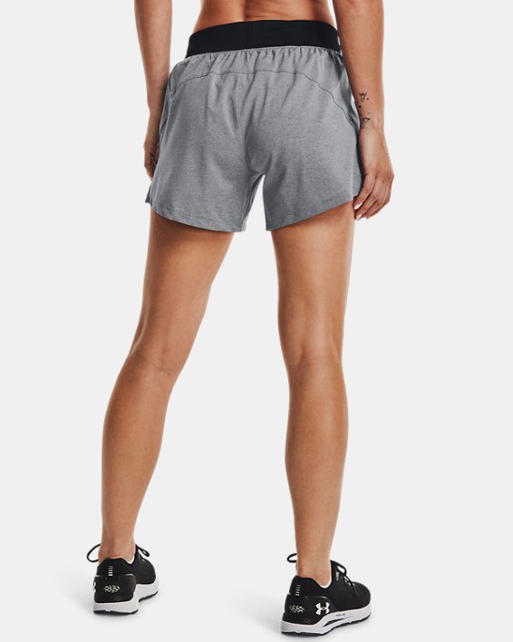 Women's UA Launch SW ''Go Long'' Shorts, Black, pdpMainDesktop image number 1